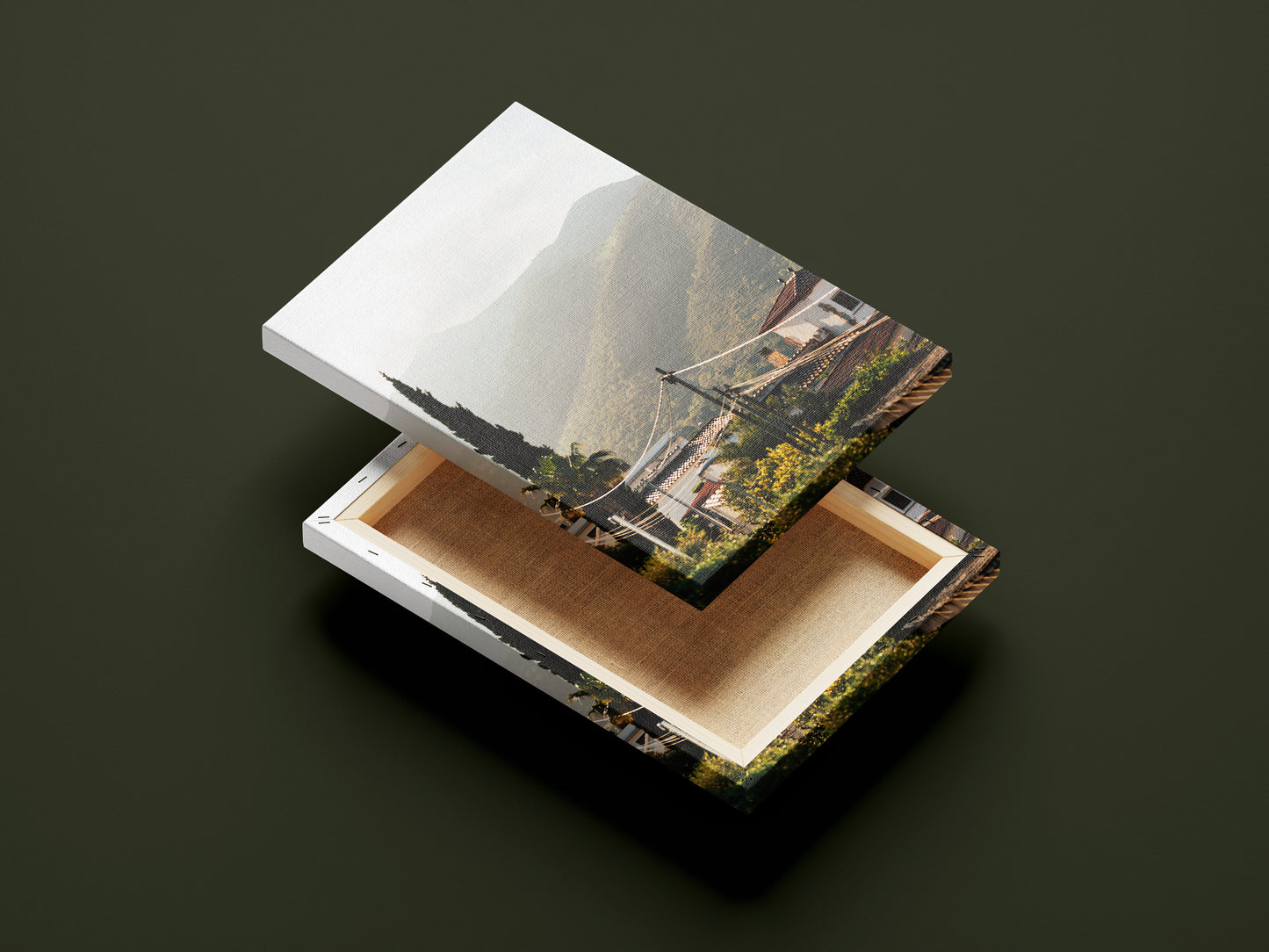 Foto op canvas